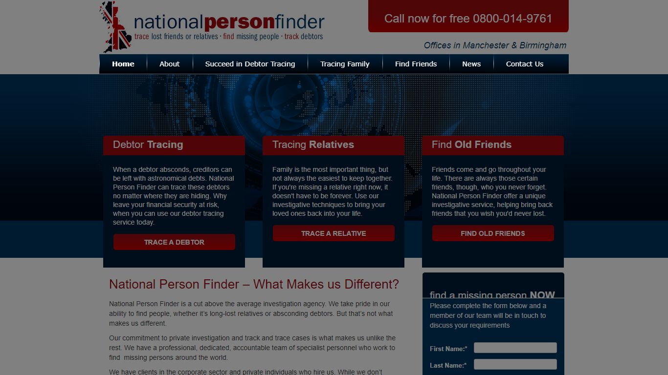 Find a Person - National Person Finder